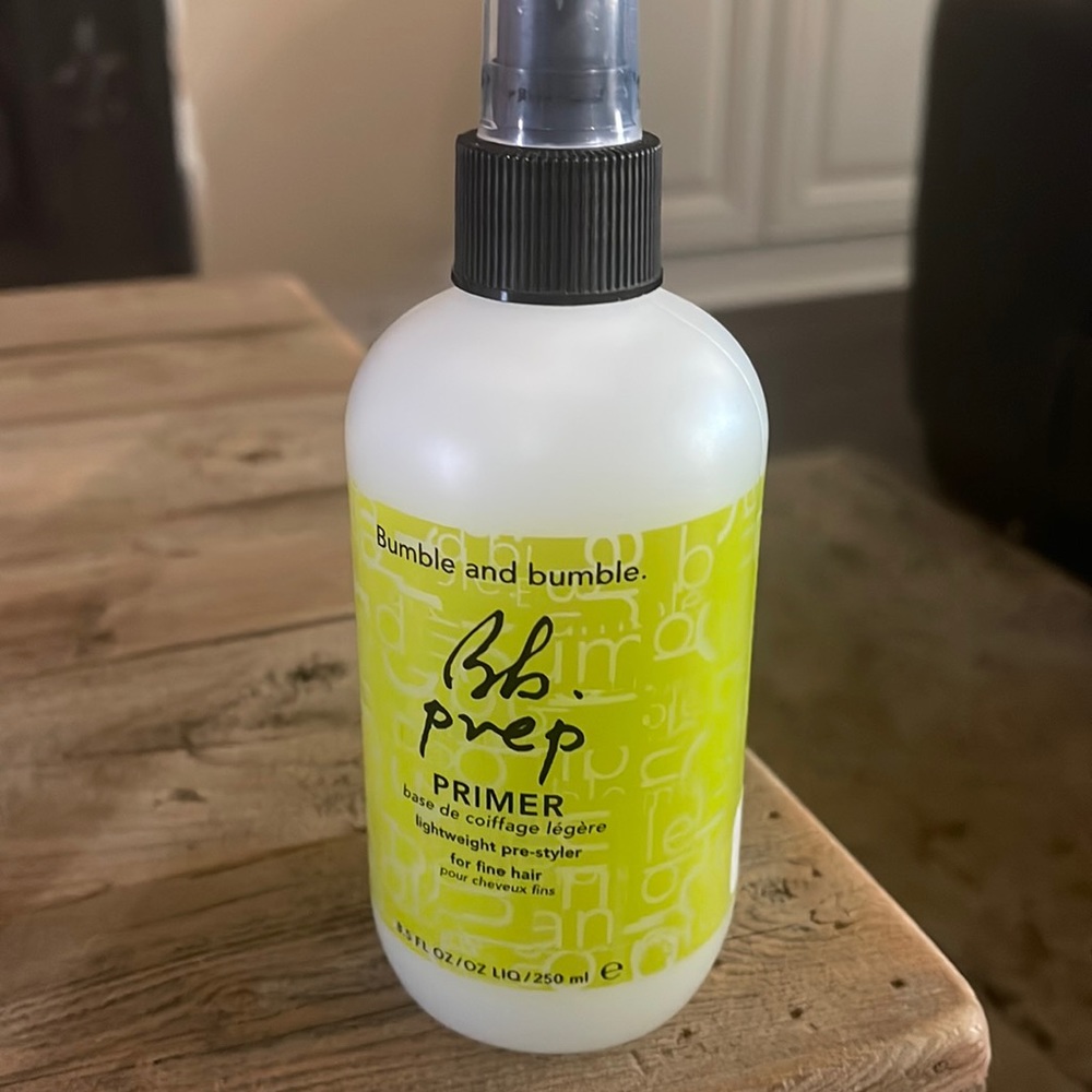 Bumble and bumble prep primer lightweight pre-styler for fine hair